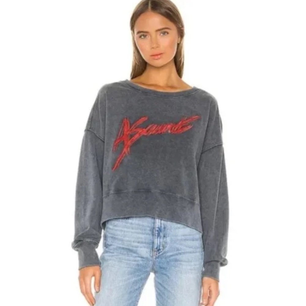 ALL SAINTS OVERSIZED PIRO' TIE-DYE SWEATSHIRT Medium